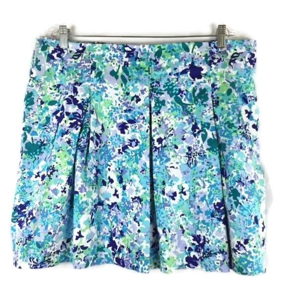 New York & Company Dresses & Skirts - New York & Company Floral Pleated Skirt Size 18
